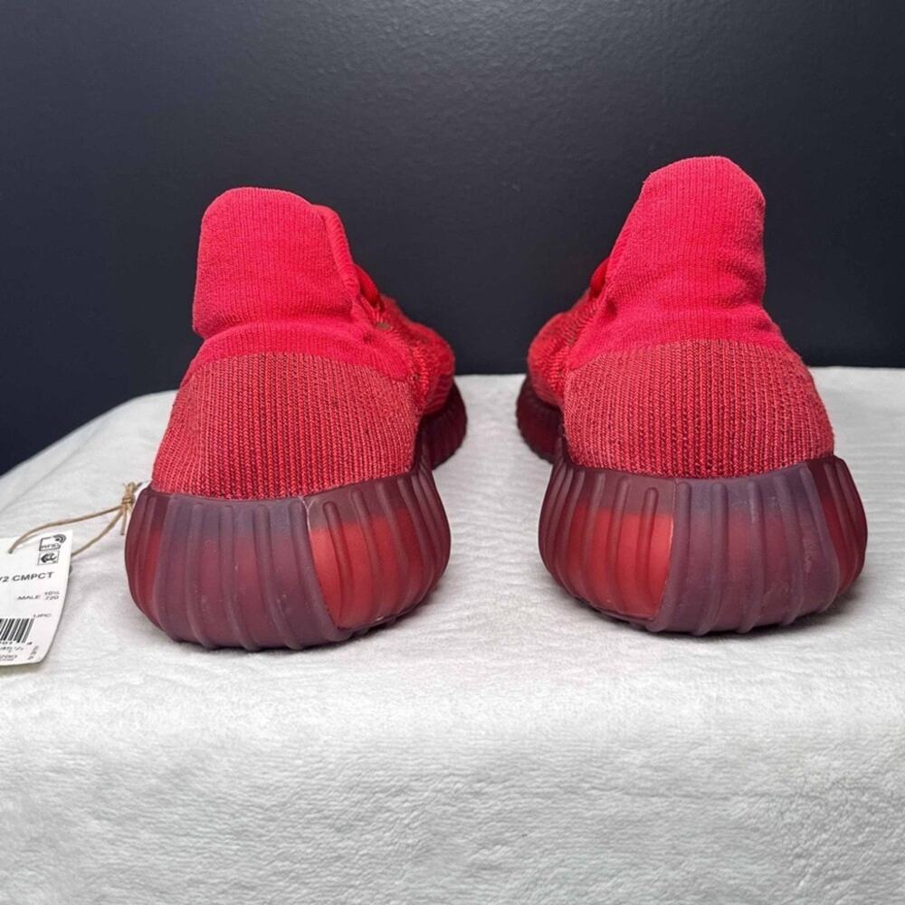 Yeezy Boost 350 V2 CMPCT ‘Slate Red’ | GW6945 | 11M | OG All - Picture 7 of 10